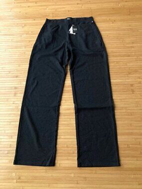 Boss Homewear Waffle Knit Pajama Lounge Pants Womens Small S Black NWT